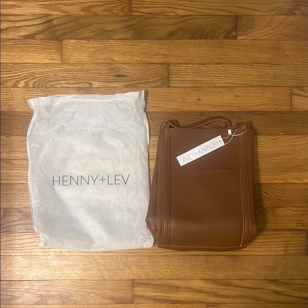 Brown Leather Shoulder Bag